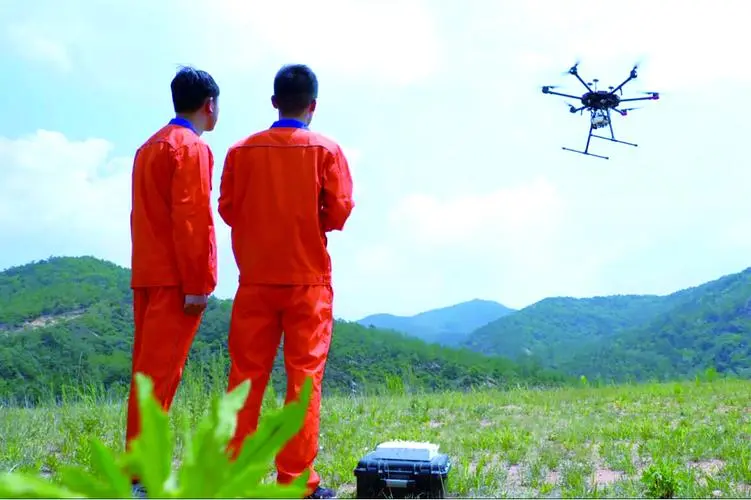 周村无人机倾斜摄影巡检拍摄